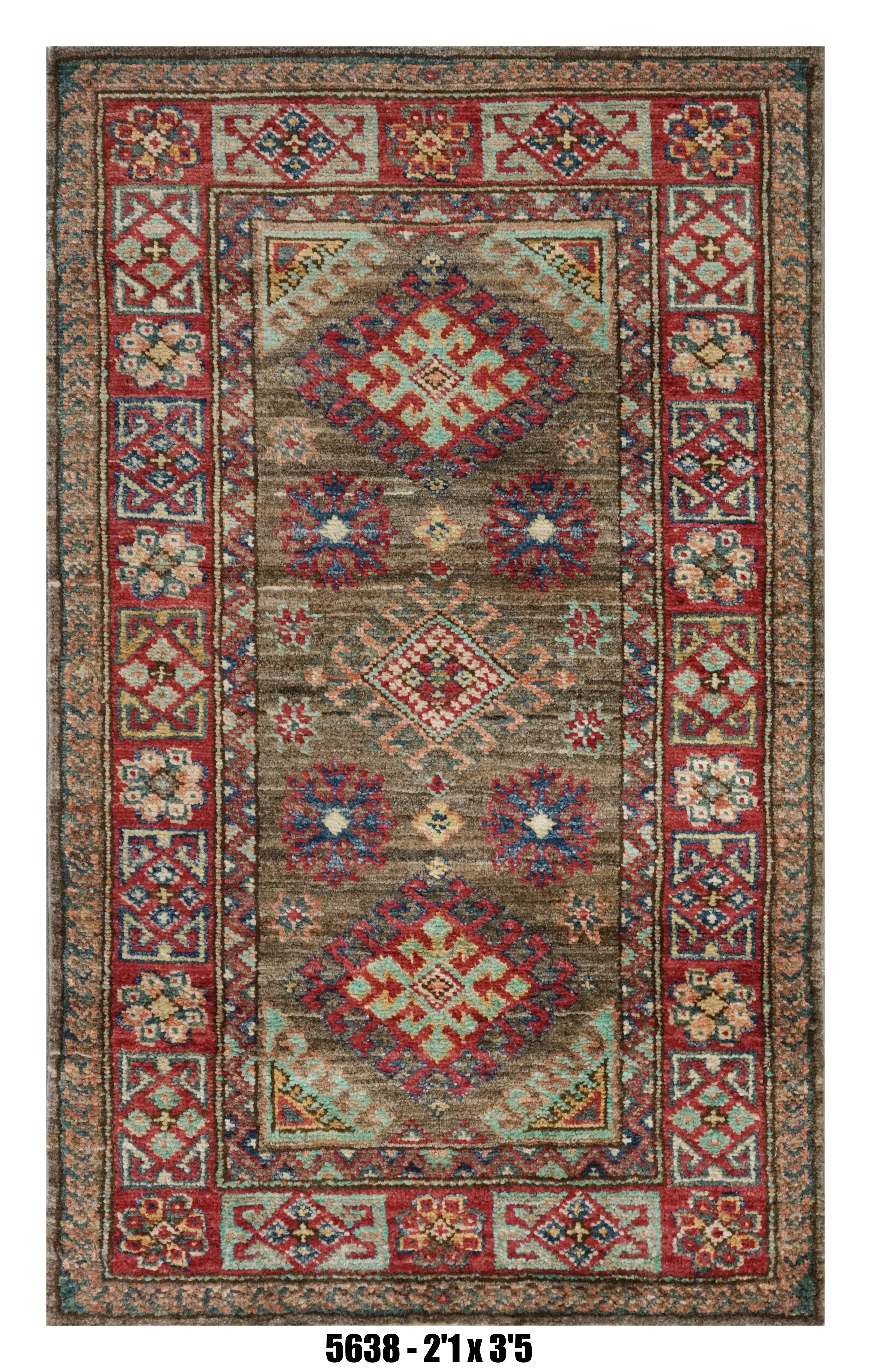 Handmade Afghan Rug — 2x3