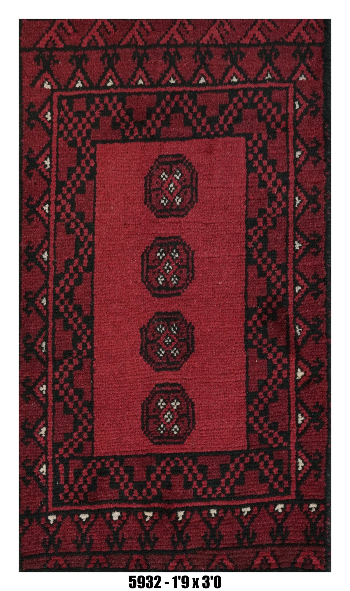 Handmade Afghan Rug — 2x3
