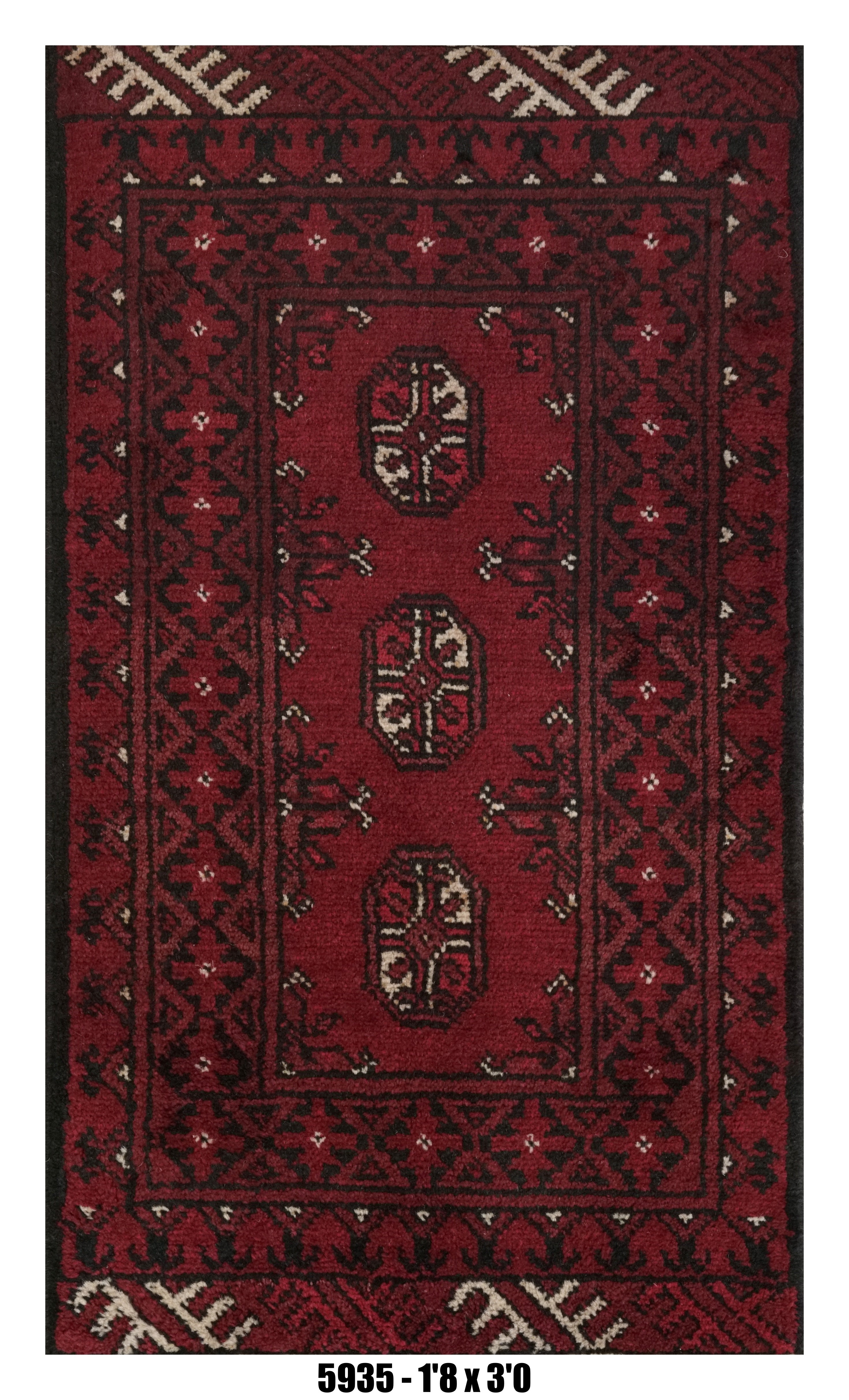 Handmade Afghan Rug — 2x3