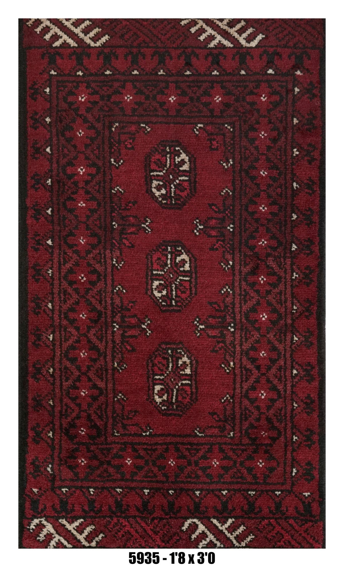 Handmade Afghan Rug — 2x3