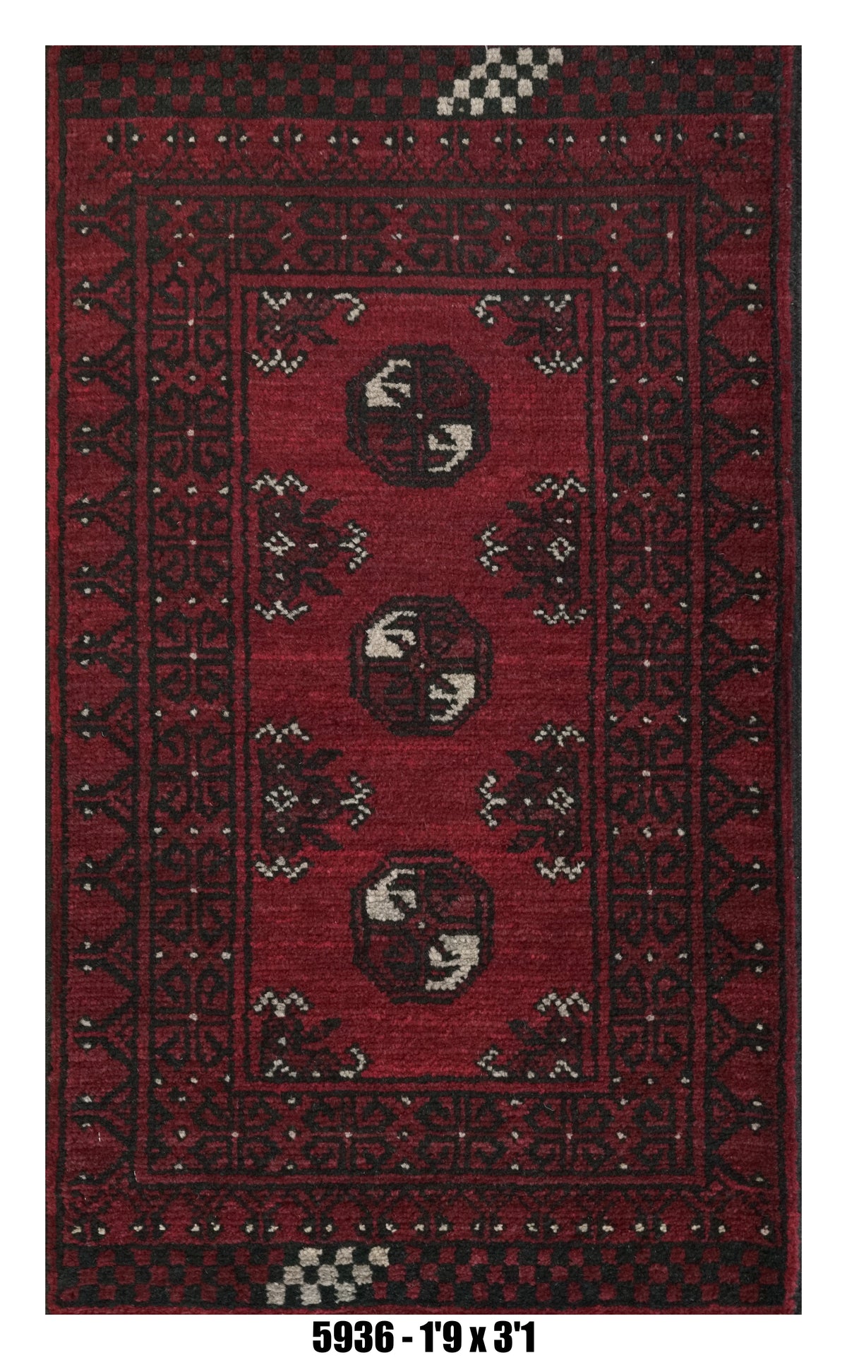 Handmade Afghan Rug — 2x3