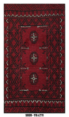 Handmade Afghan Rug — 3x4-5