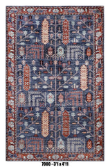 Handmade Afghan Rug — 3x4-5