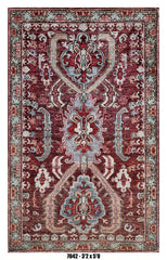 Handmade Afghan Rug — 3x4-5