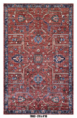 Handmade Afghan Rug — 3x4-5