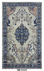 Handmade Afghan Rug — 3x4-5