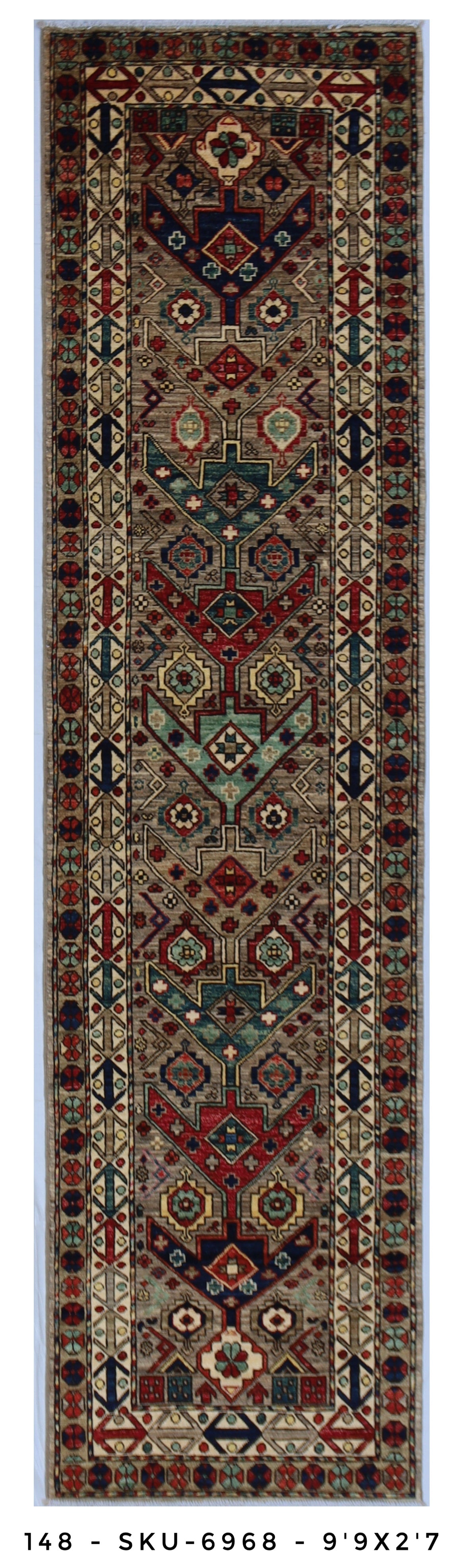 Handmade Afghan Rug — Runner