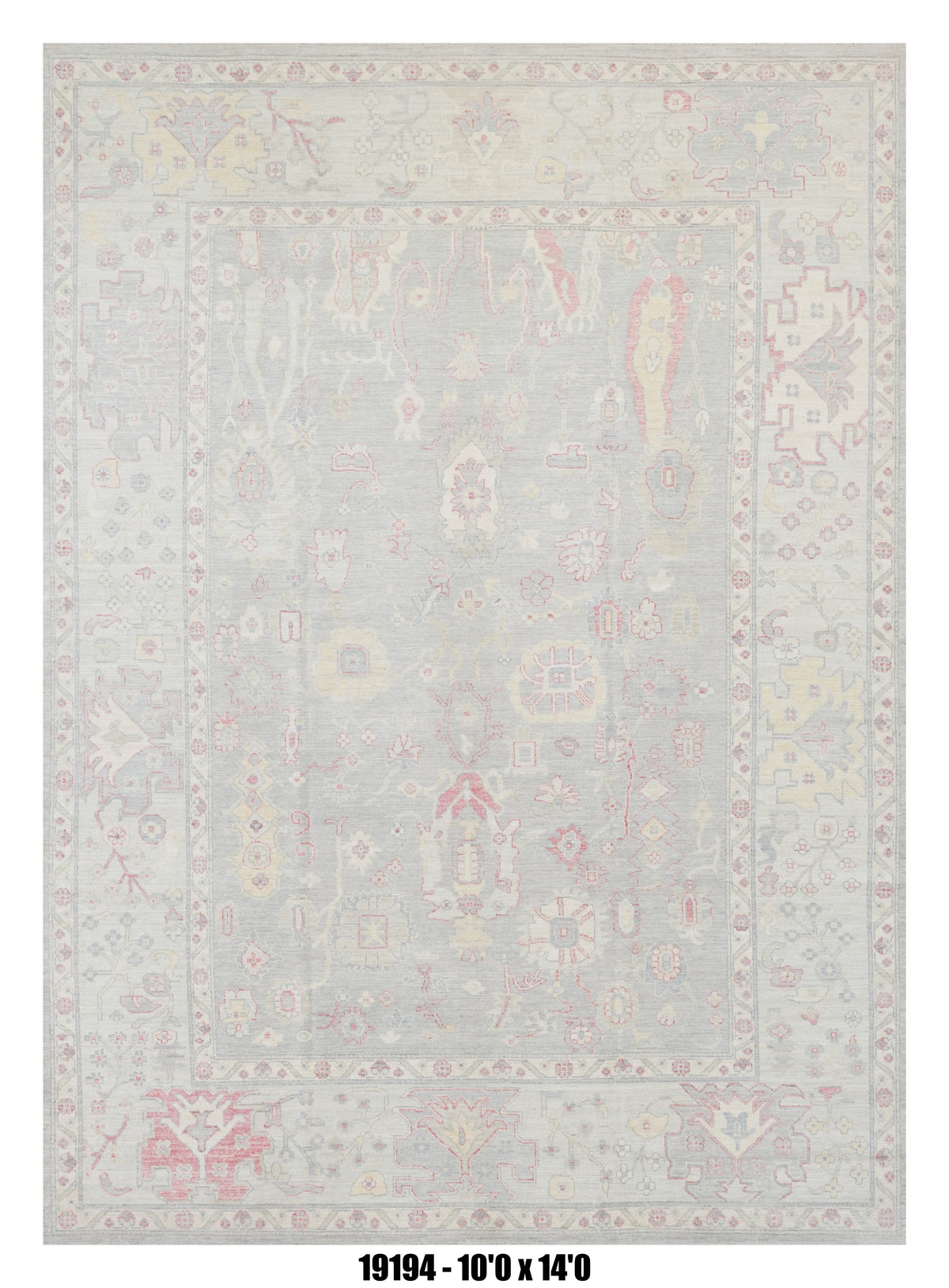 Handmade Afghan Rug — 10x14