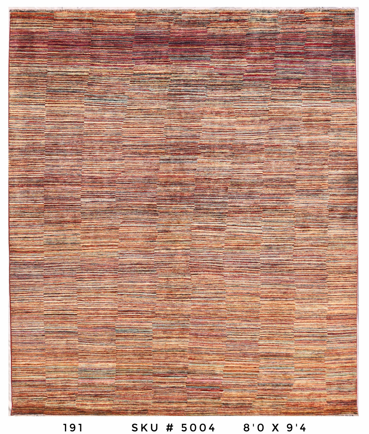 Handmade Afghan Rug — 8x10