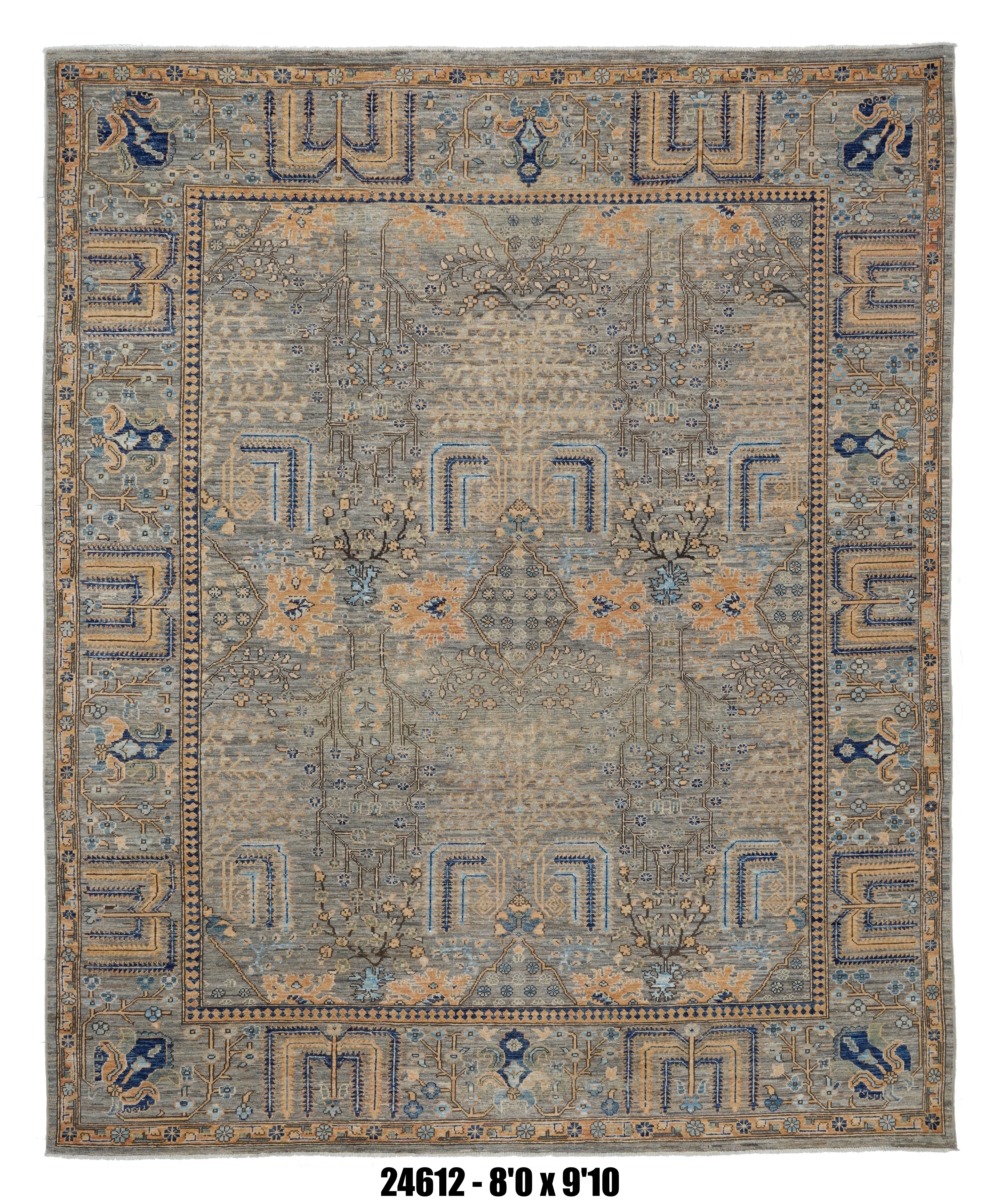 Handmade Afghan Rug — 8x10