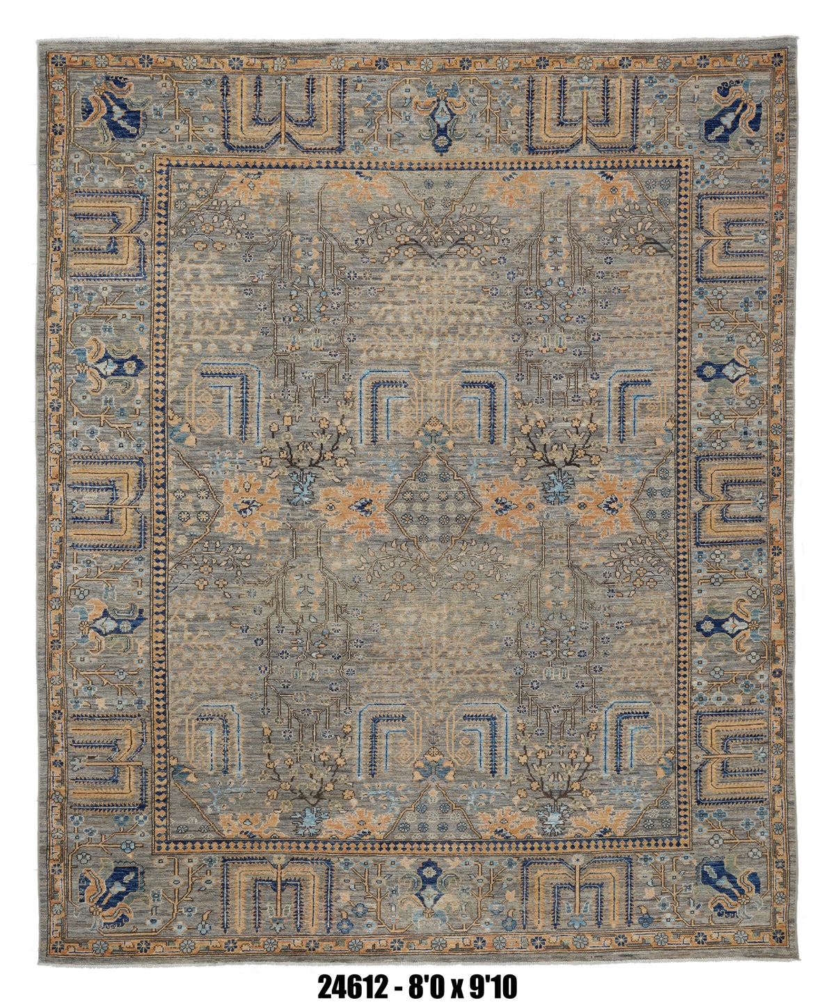 Handmade Afghan Rug — 8x10