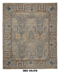 Handmade Afghan Rug — 8x10