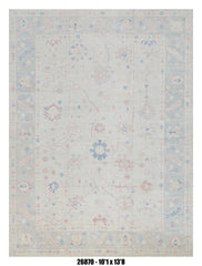 Handmade Afghan Rug — 10x14
