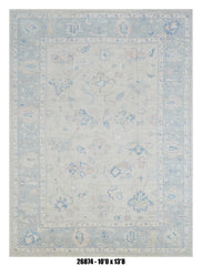 Handmade Afghan Rug — 10x14