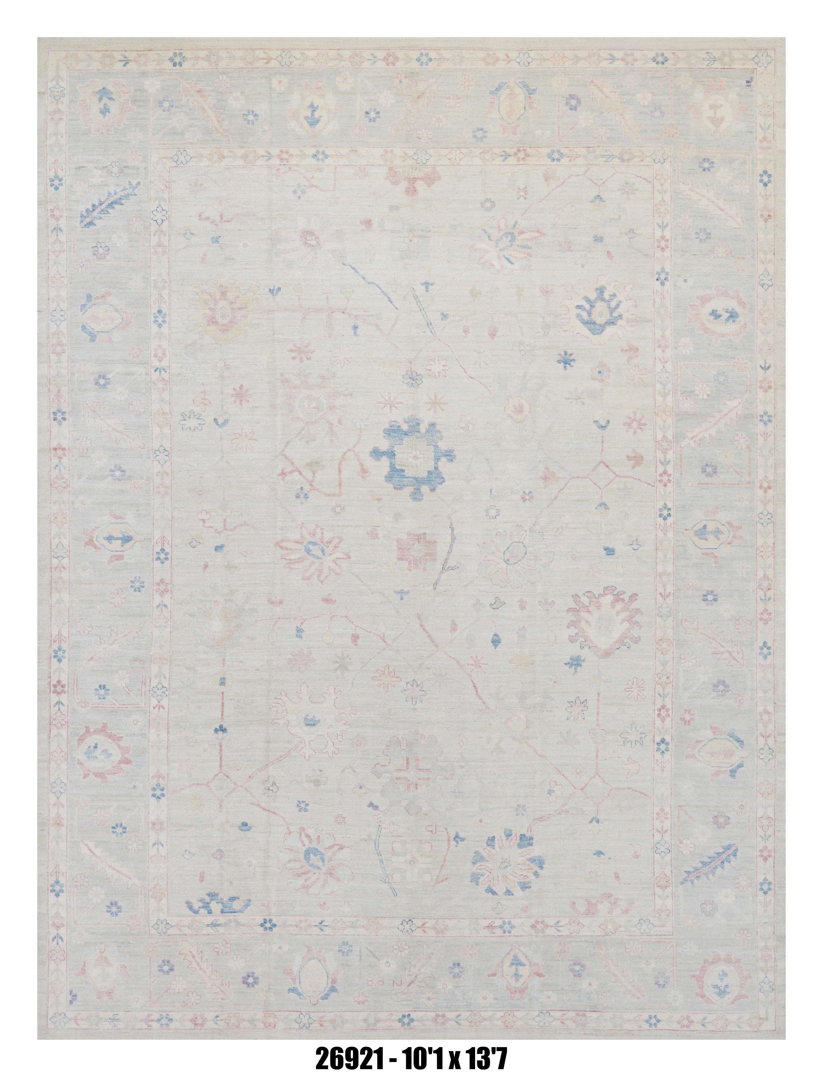 Handmade Afghan Rug — 10x14