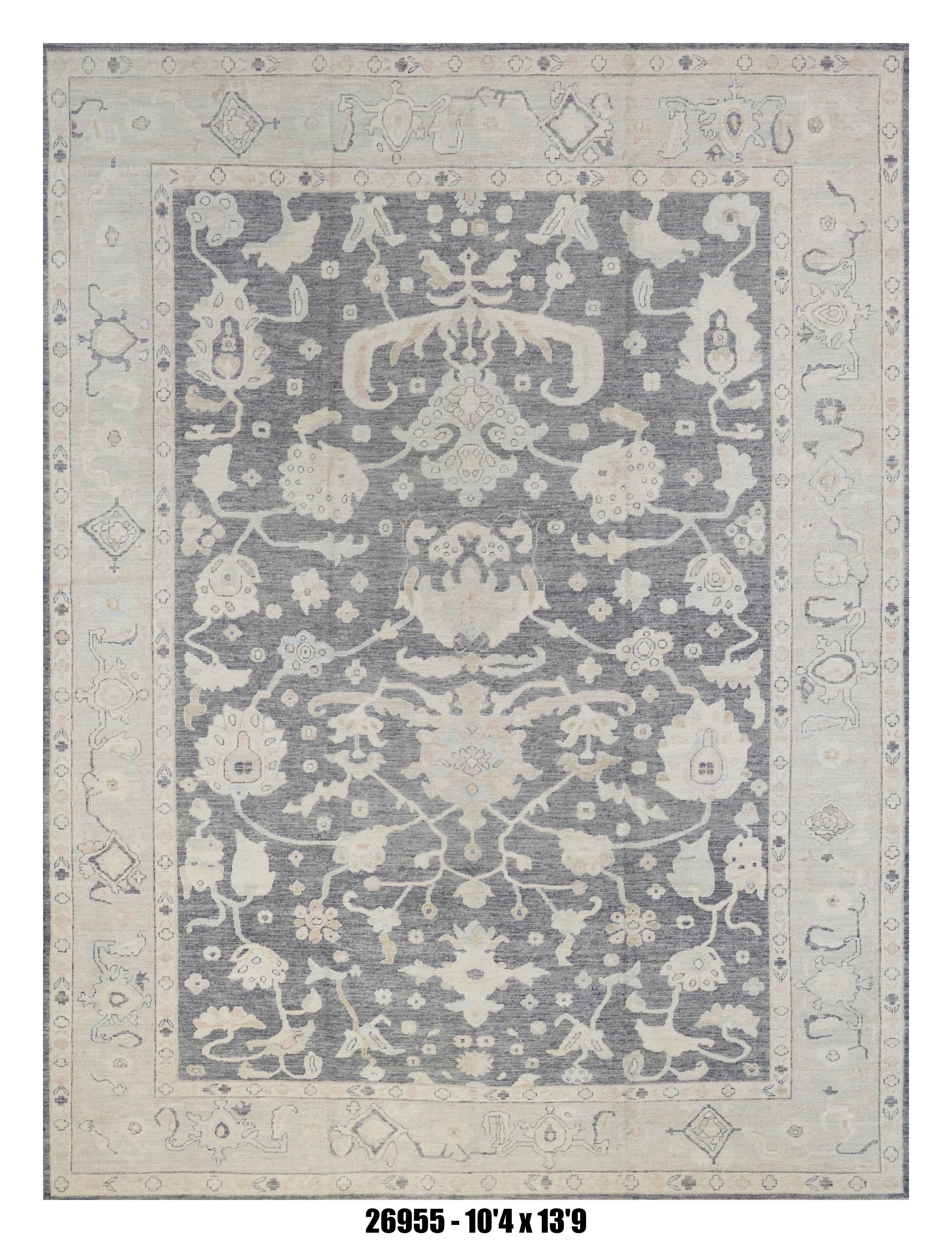 Handmade Afghan Rug — 10x14