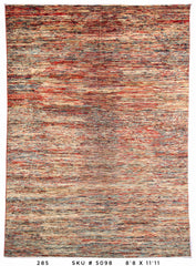 Handmade Afghan Rug — 9x12