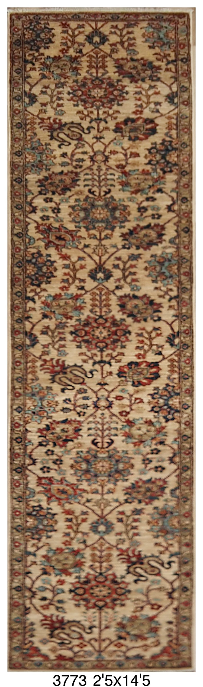 Handmade Afghan Rug — Runner