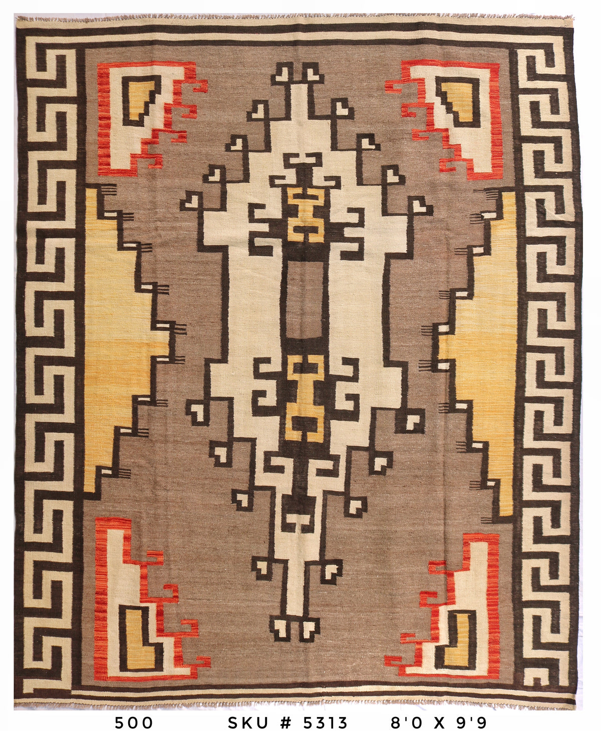 Southwestern Tribal Kilim Area Rug