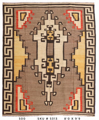 Southwestern Tribal Kilim Area Rug