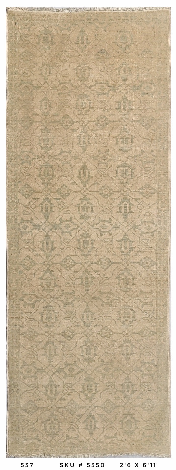Handmade Afghan Rug — Runner