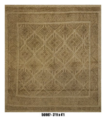 Handmade Afghan Rug — Killim Square - Round
