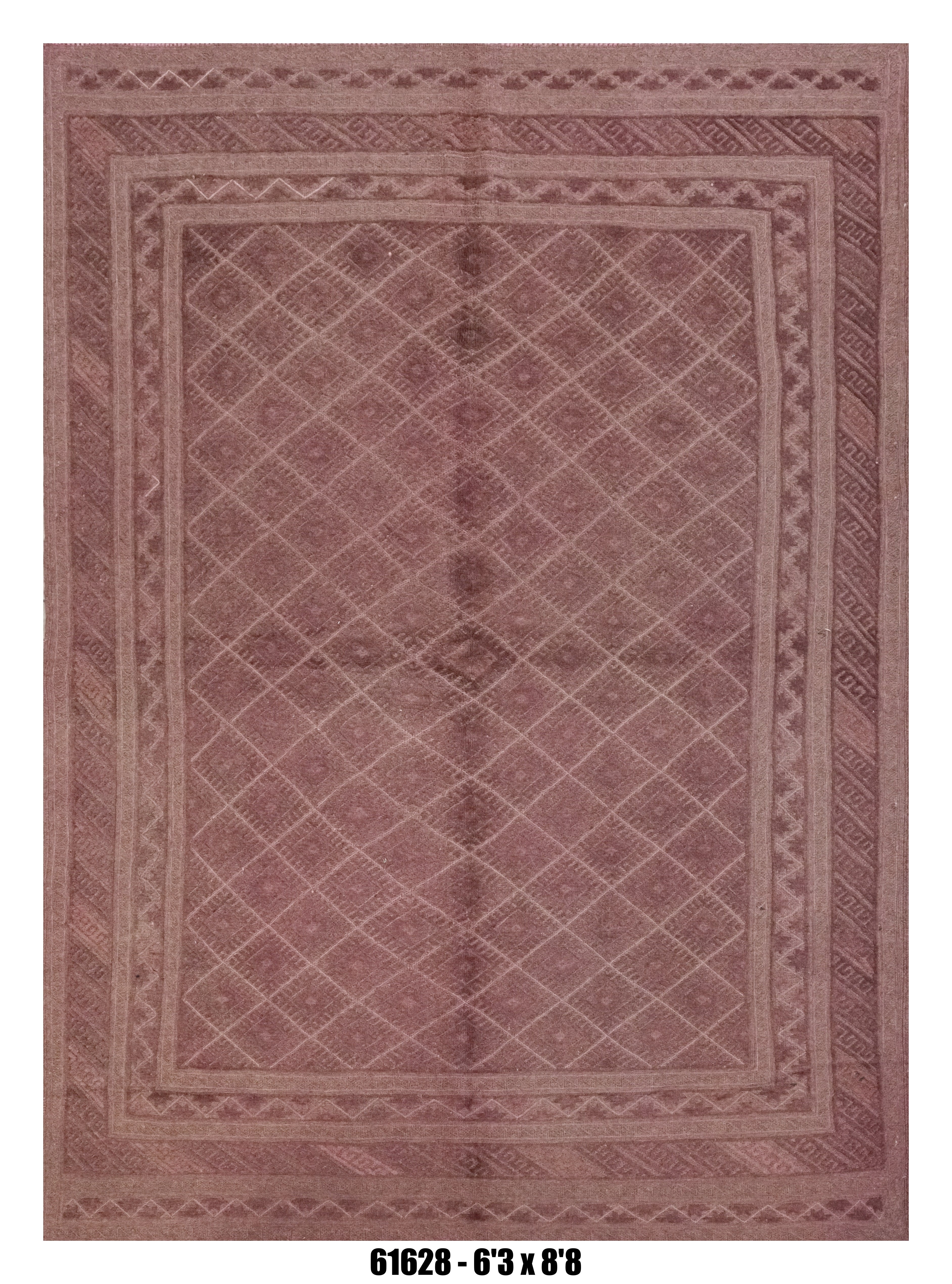 Handmade Afghan Rug — Killim 6x8-9