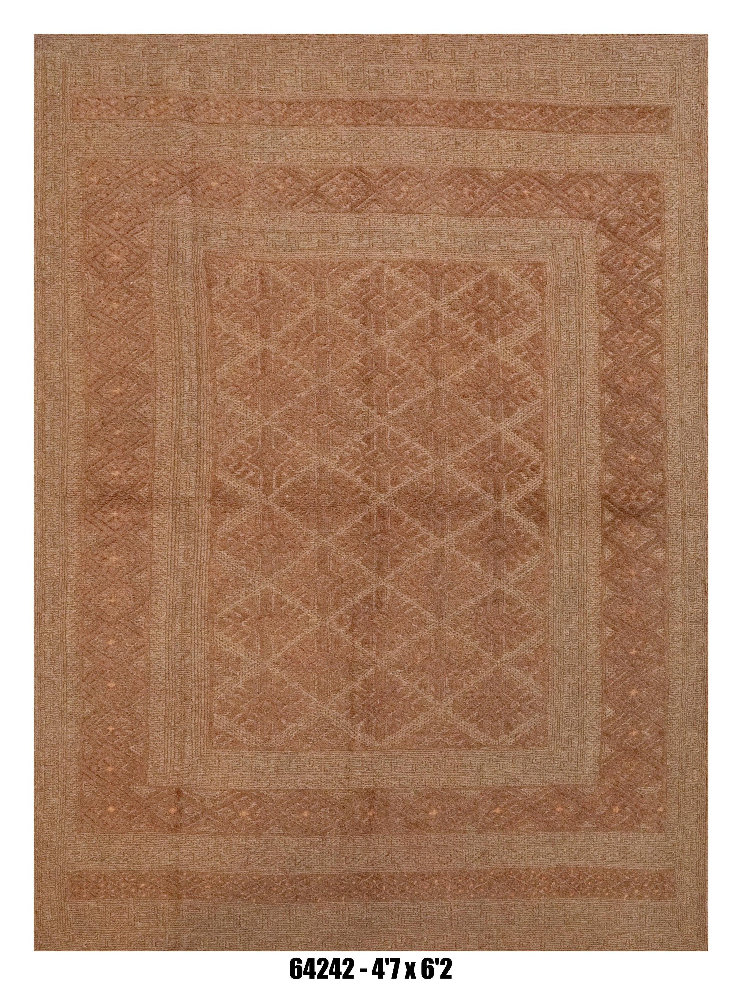 Handmade Afghan Rug — Killim 5x7-8