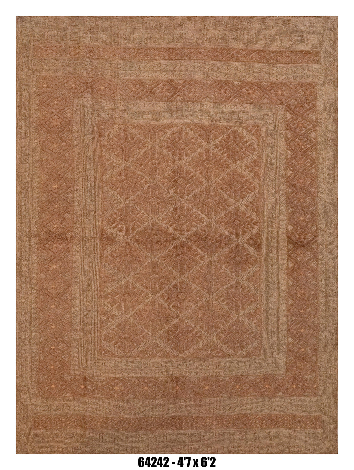 Handmade Afghan Rug — Killim 5x7-8