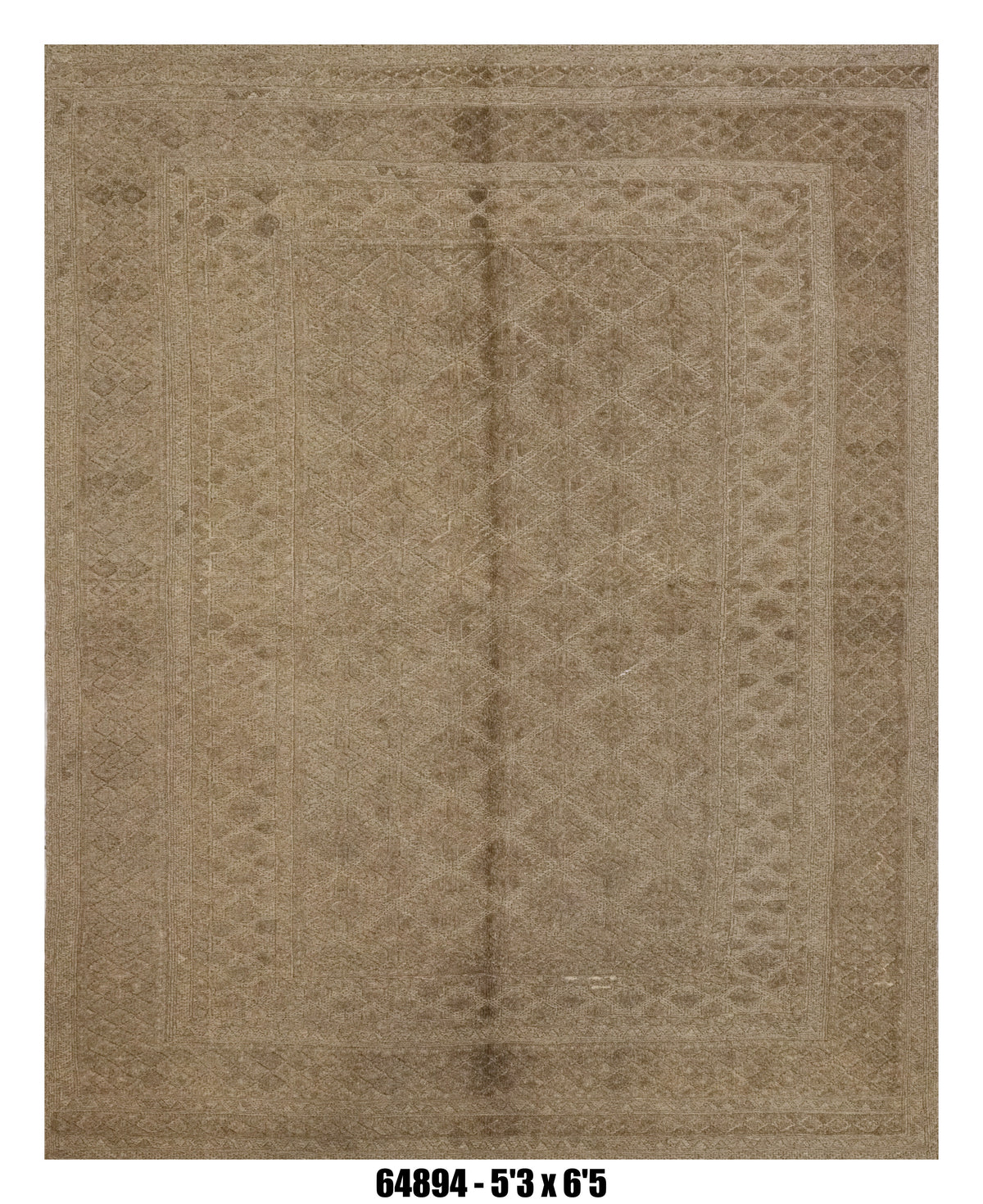 Handmade Afghan Rug — Killim 5x7-8