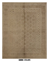 Handmade Afghan Rug — Killim 5x7-8