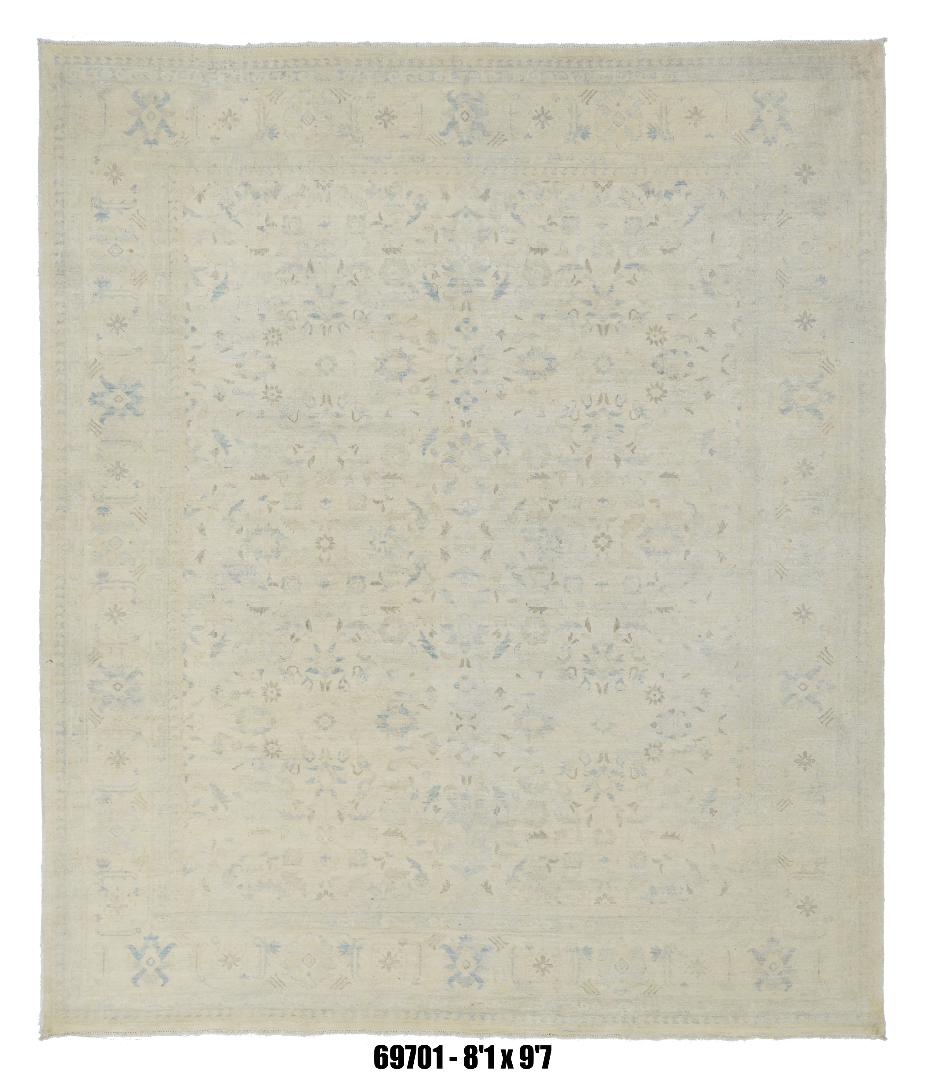 Handmade Afghan Rug — 8x10