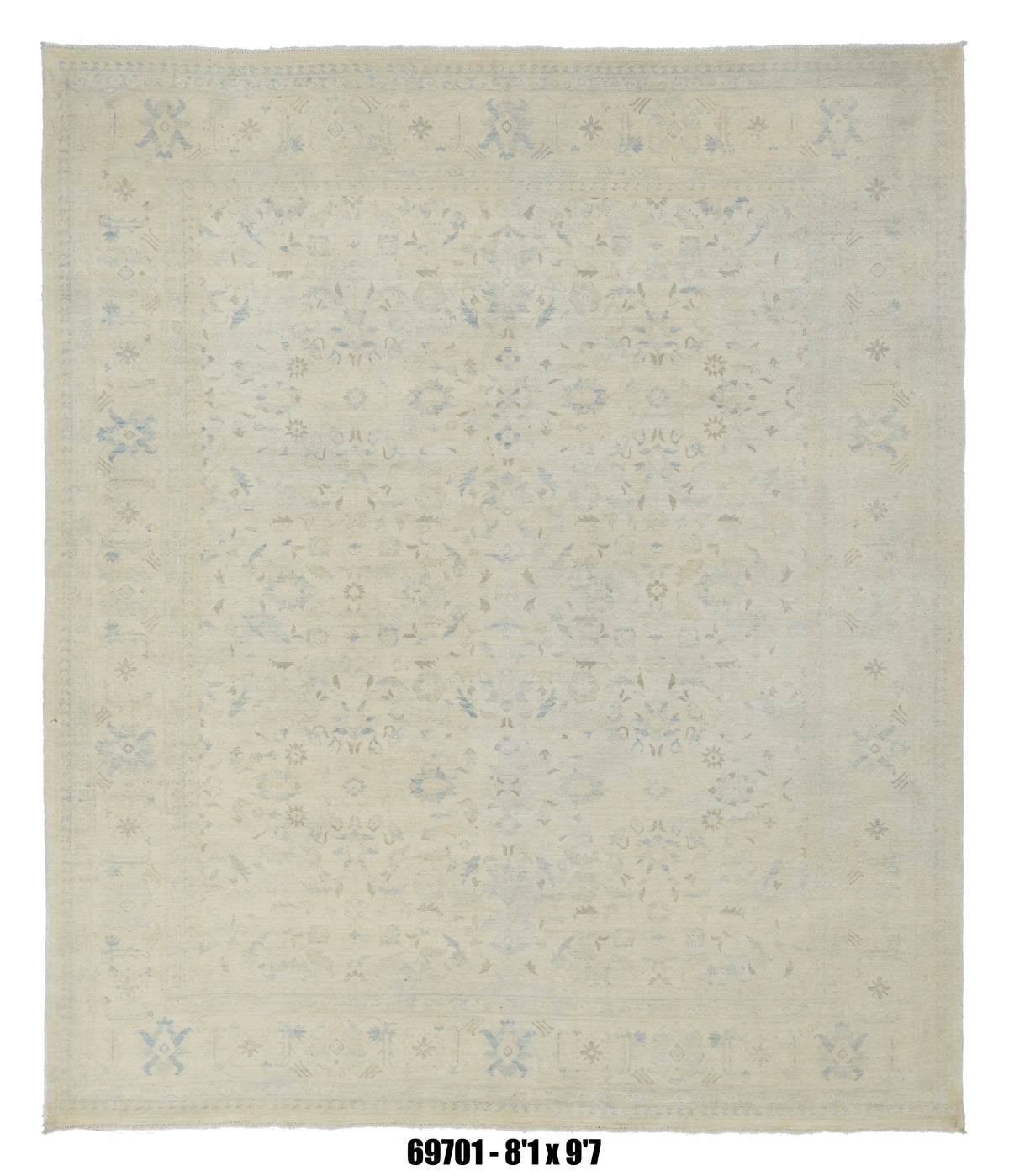 Handmade Afghan Rug — 8x10