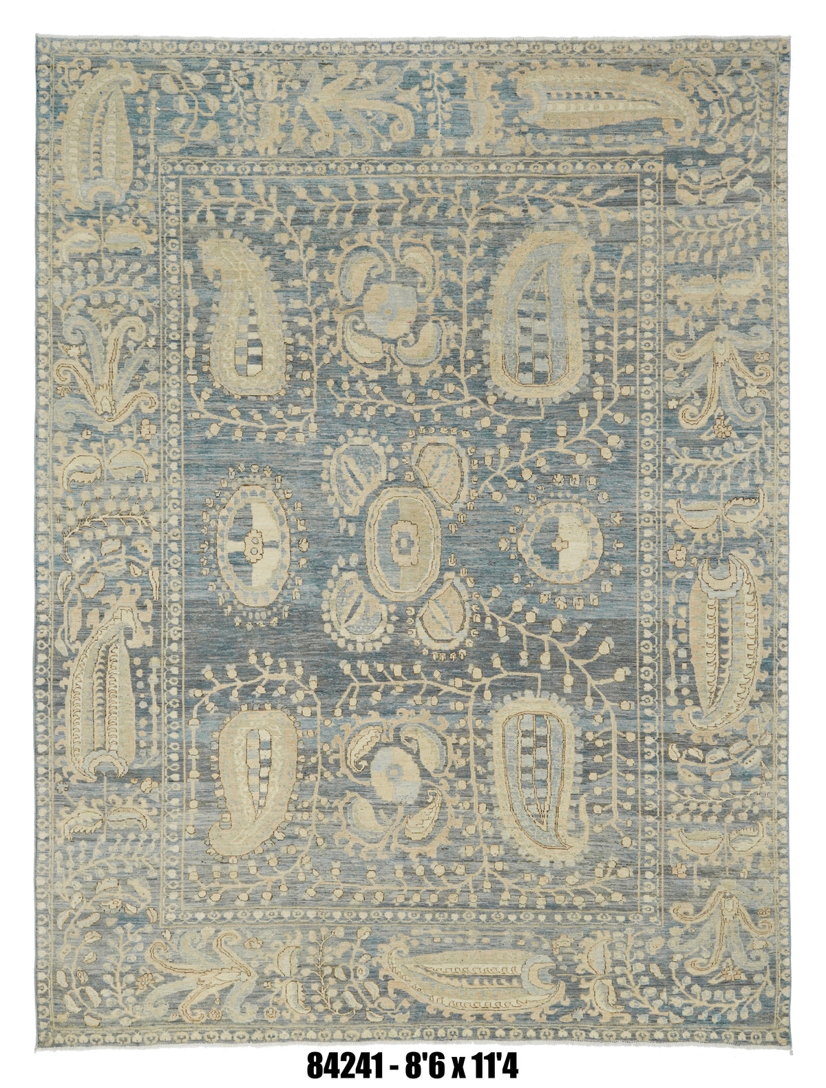 Handmade Afghan Rug — 9x12
