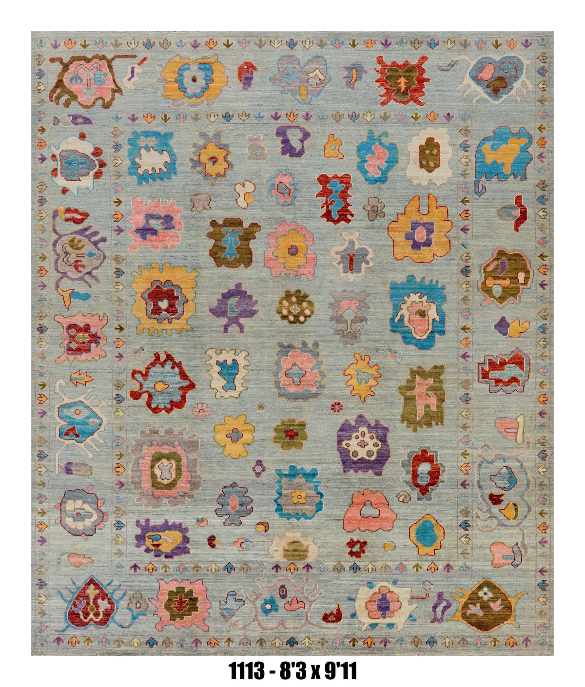 Handmade Afghan Rug — 8x10