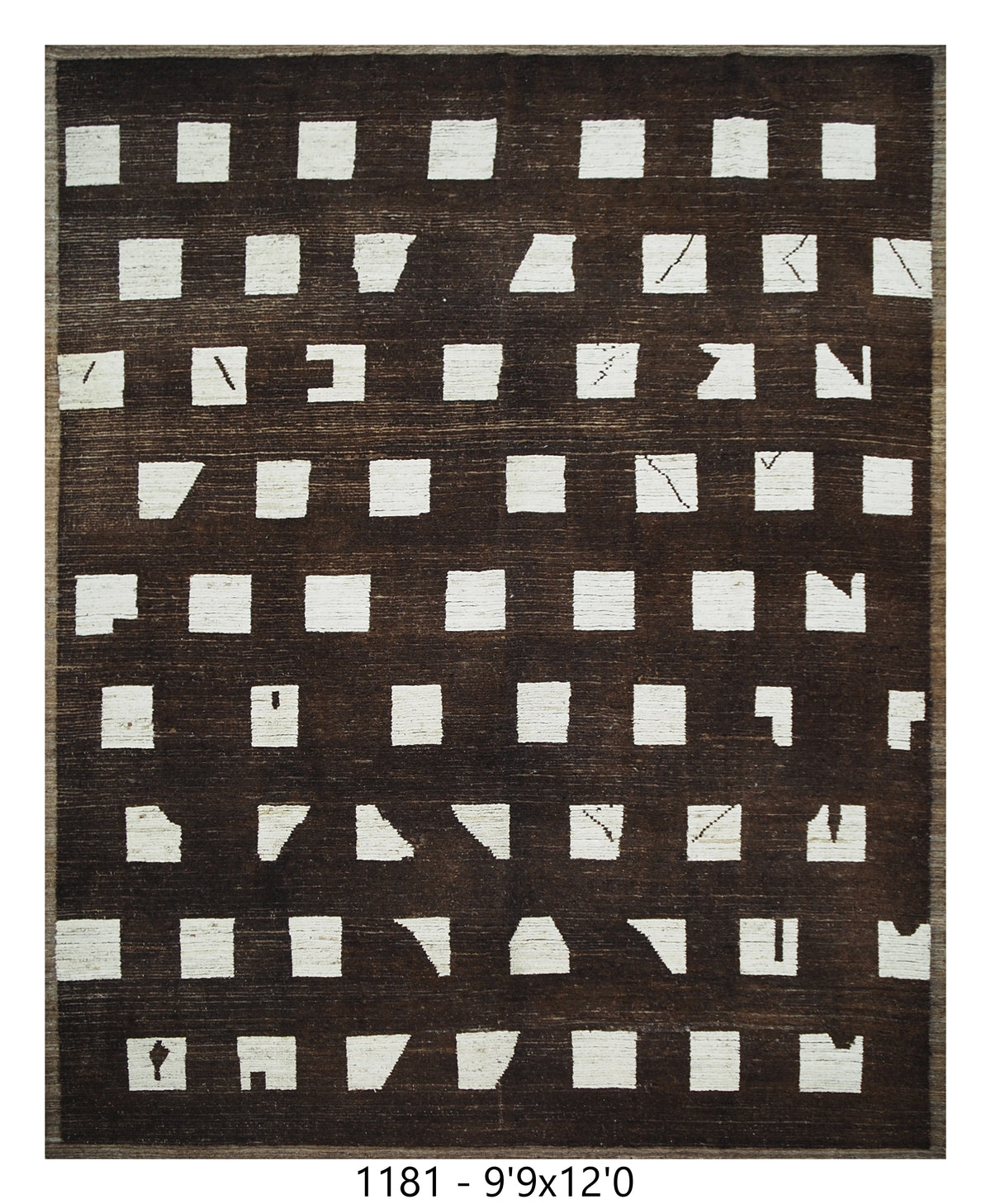 Handmade Afghan Rug — Moroccan 10x14