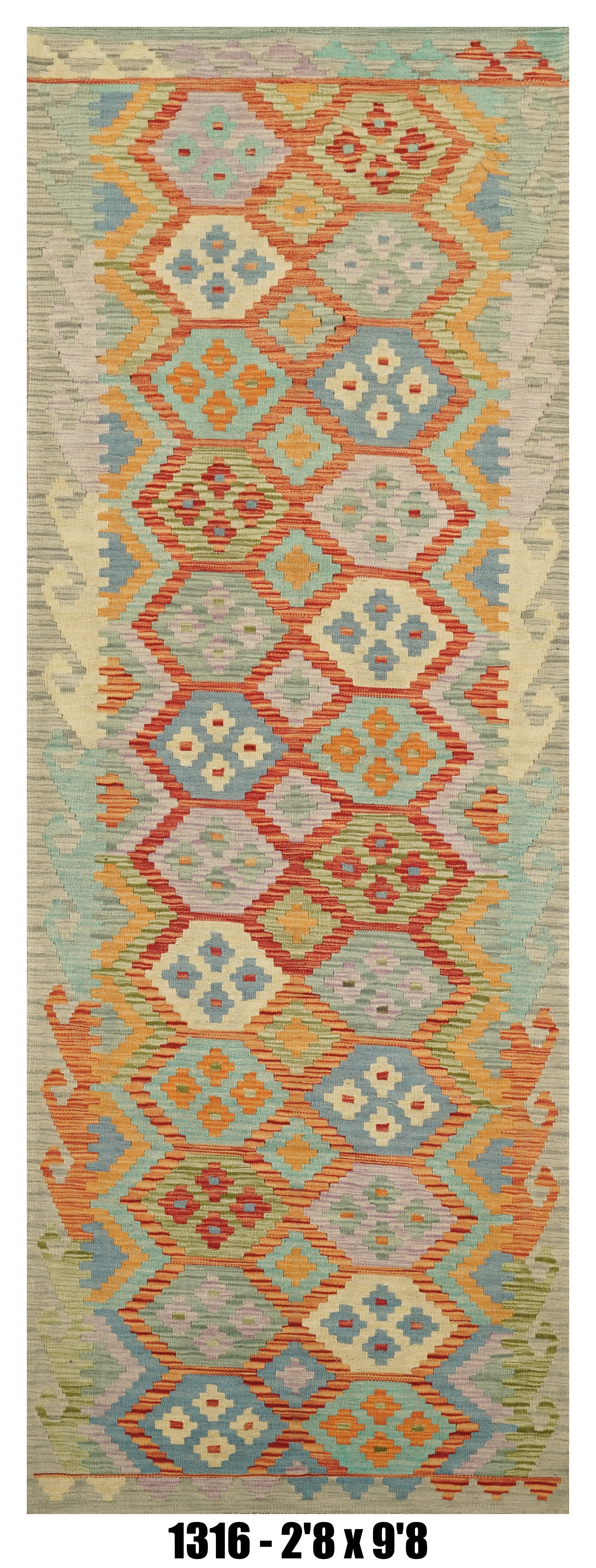 Handmade Afghan Rug — Killim Runner