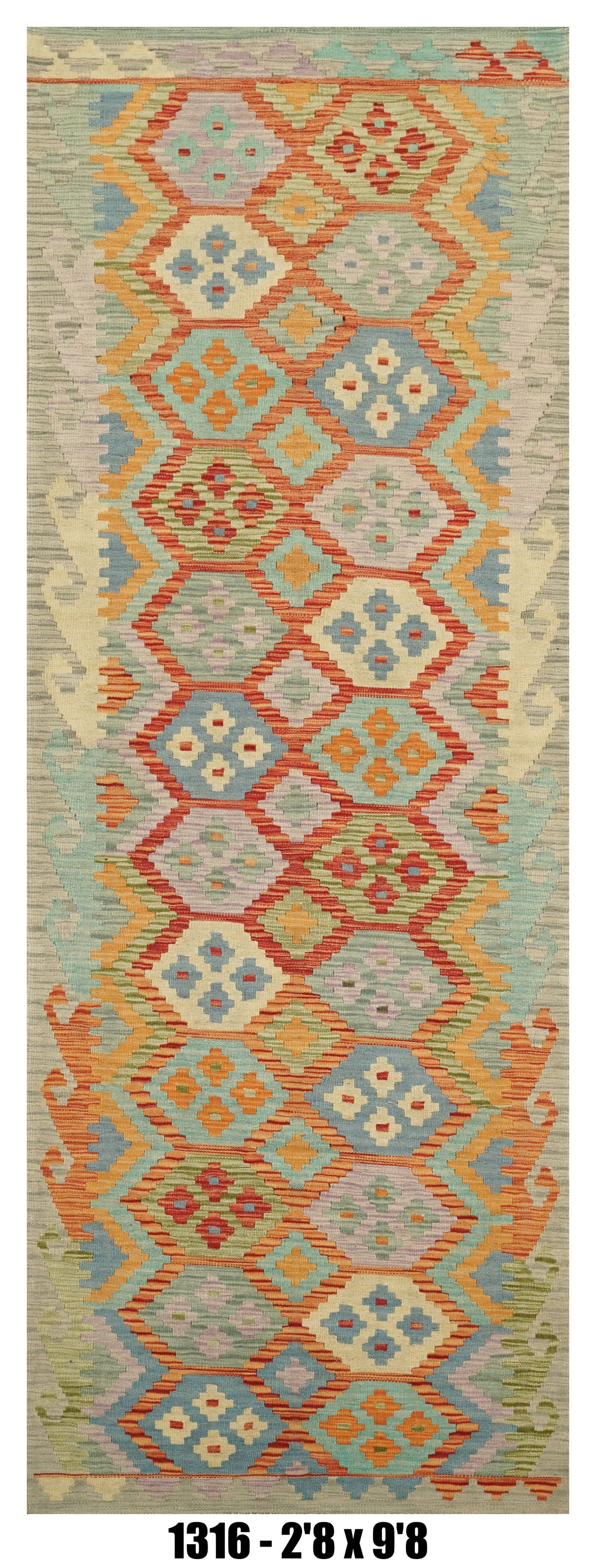 Handmade Afghan Rug — Killim Runner