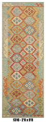 Handmade Afghan Rug — Killim Runner