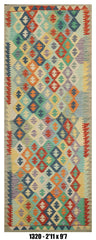 Handmade Afghan Rug — Killim Runner