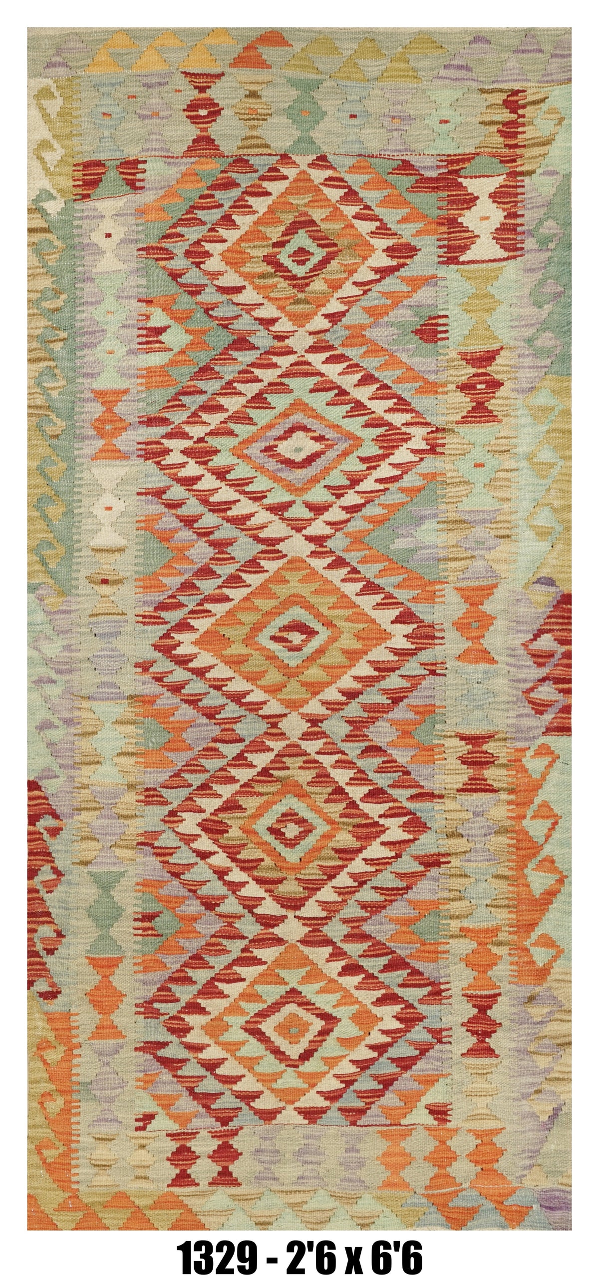 Handmade Afghan Rug — Killim Runner
