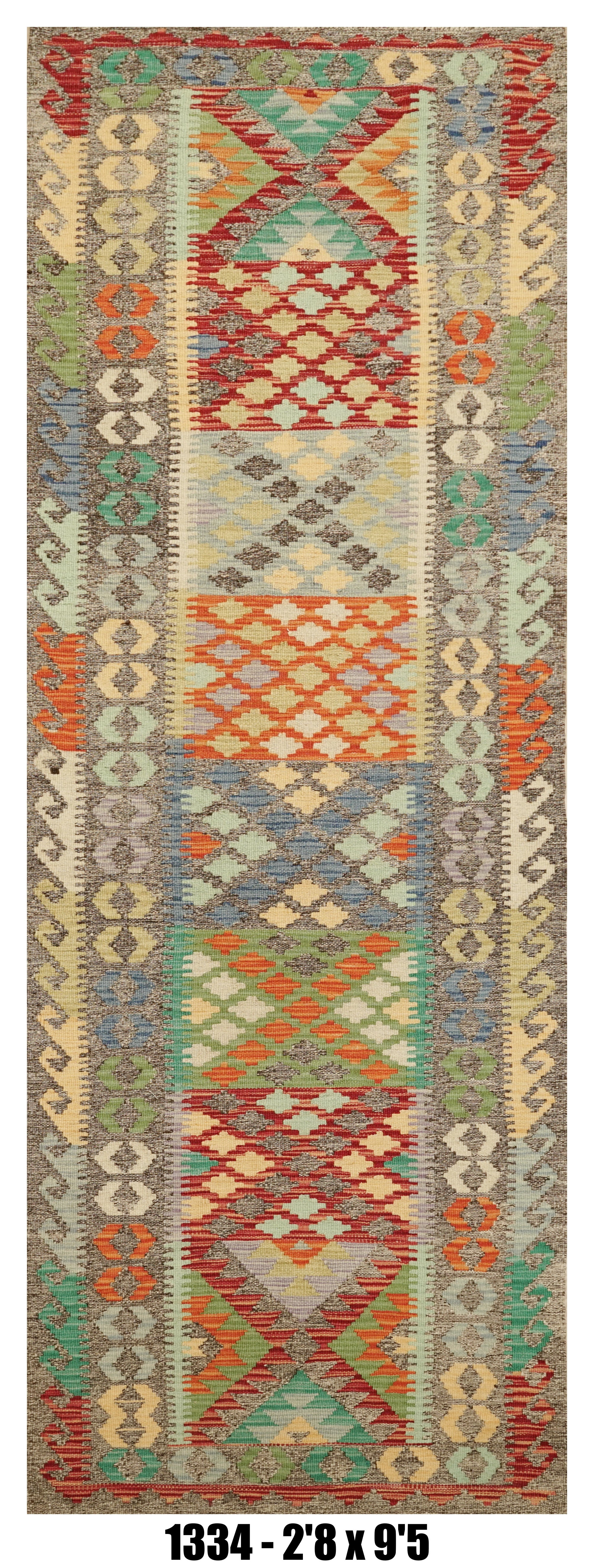 Handmade Afghan Rug — Killim Runner