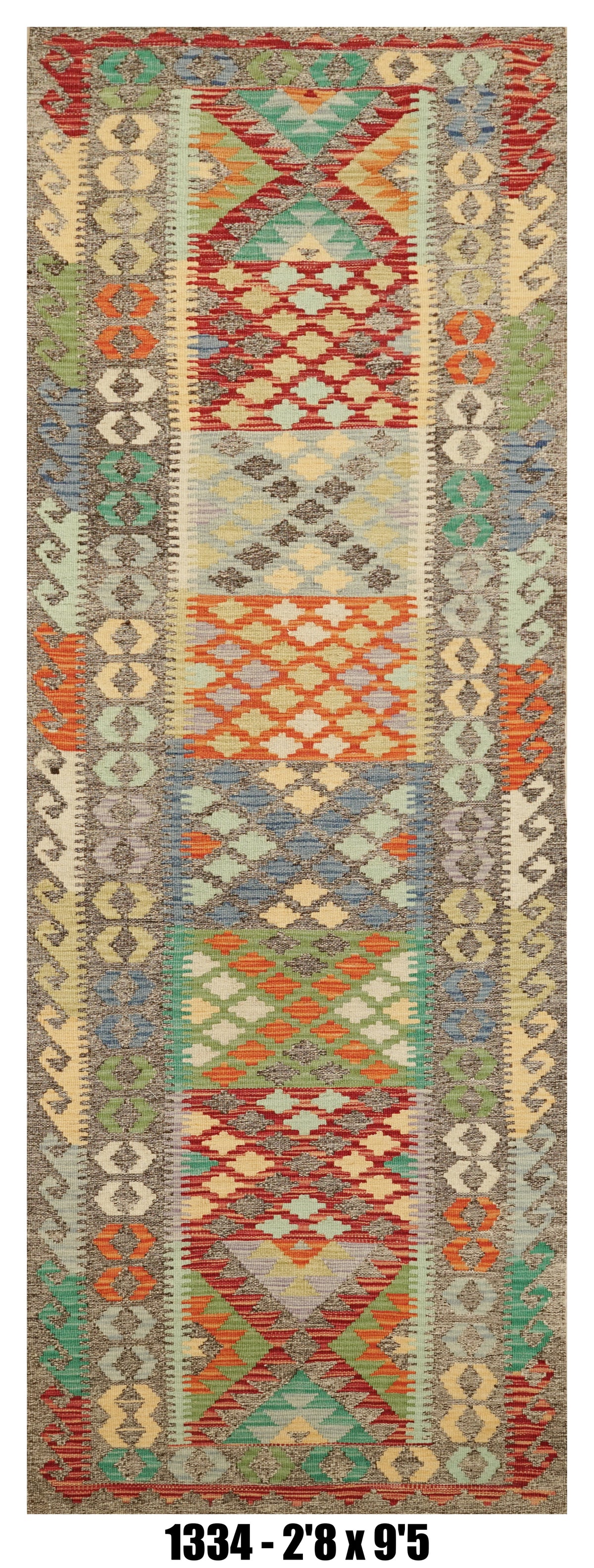 Handmade Afghan Rug — Killim Runner