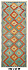 Handmade Afghan Rug — Killim Runner