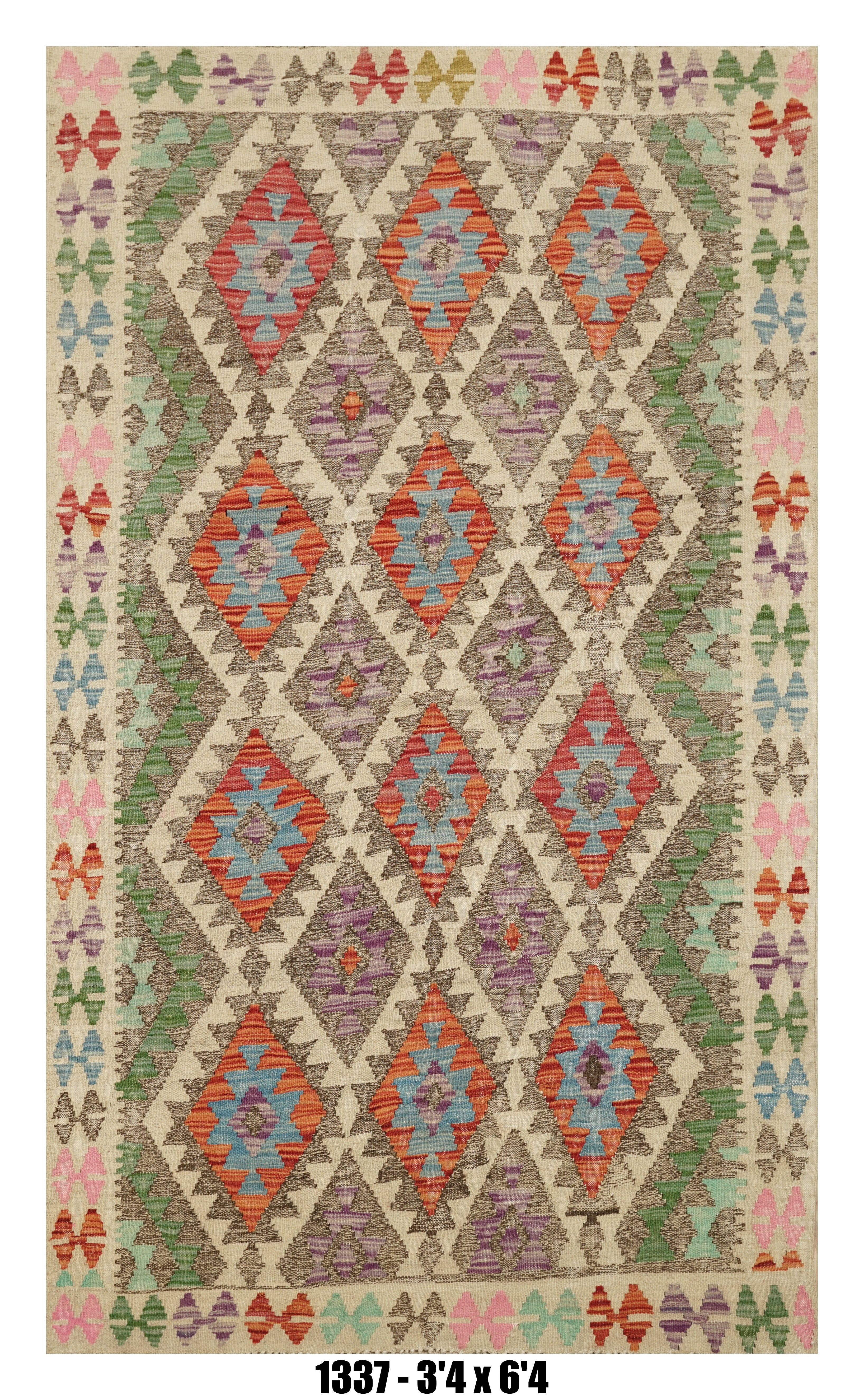Handmade Afghan Rug — Killim Runner