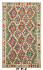 Handmade Afghan Rug — Killim Runner