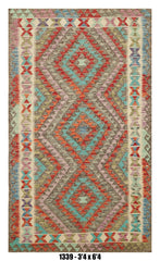 Handmade Afghan Rug — Killim Runner