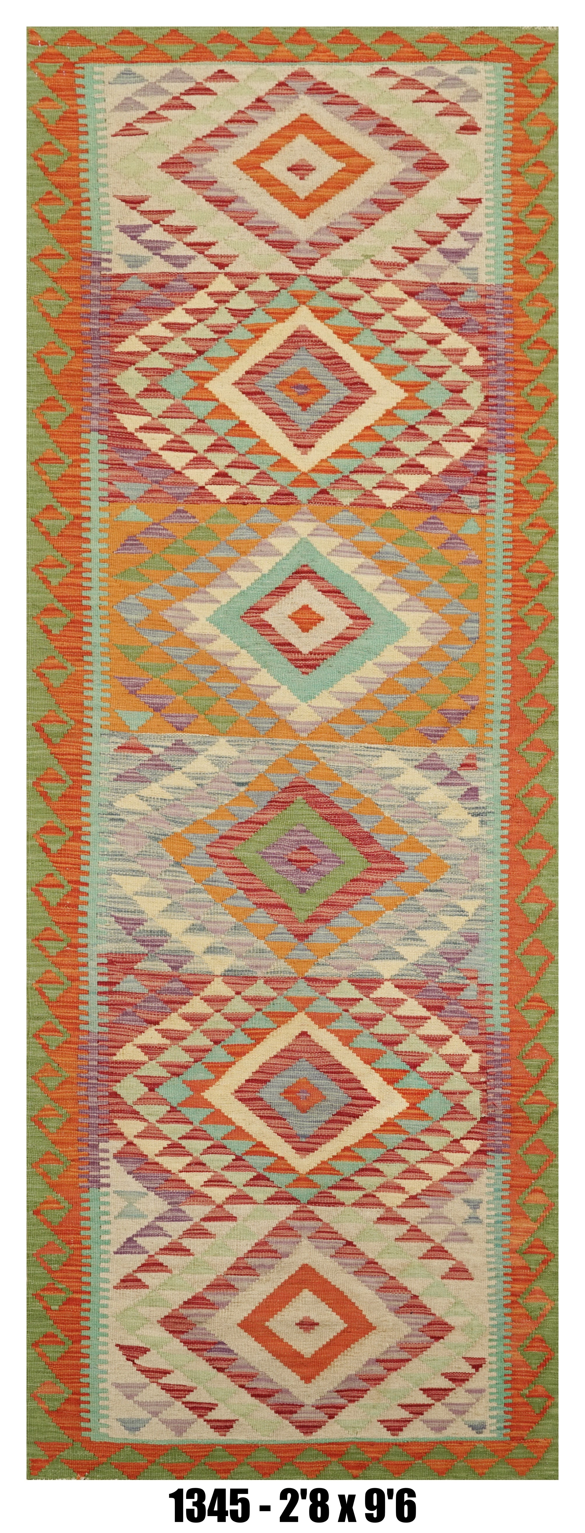 Handmade Afghan Rug — Killim Runner