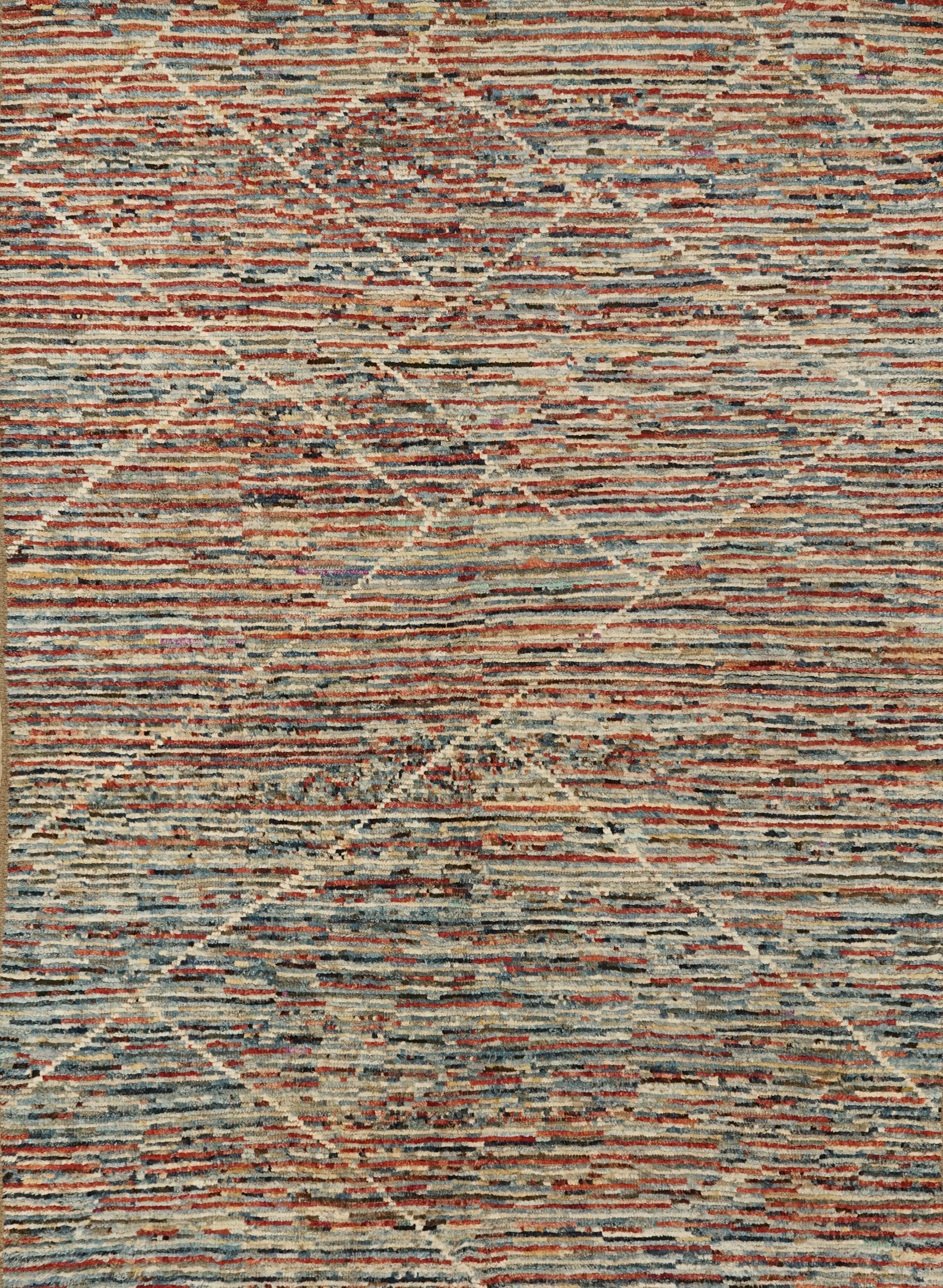 Handmade Afghan Rug — Moroccan 7x10