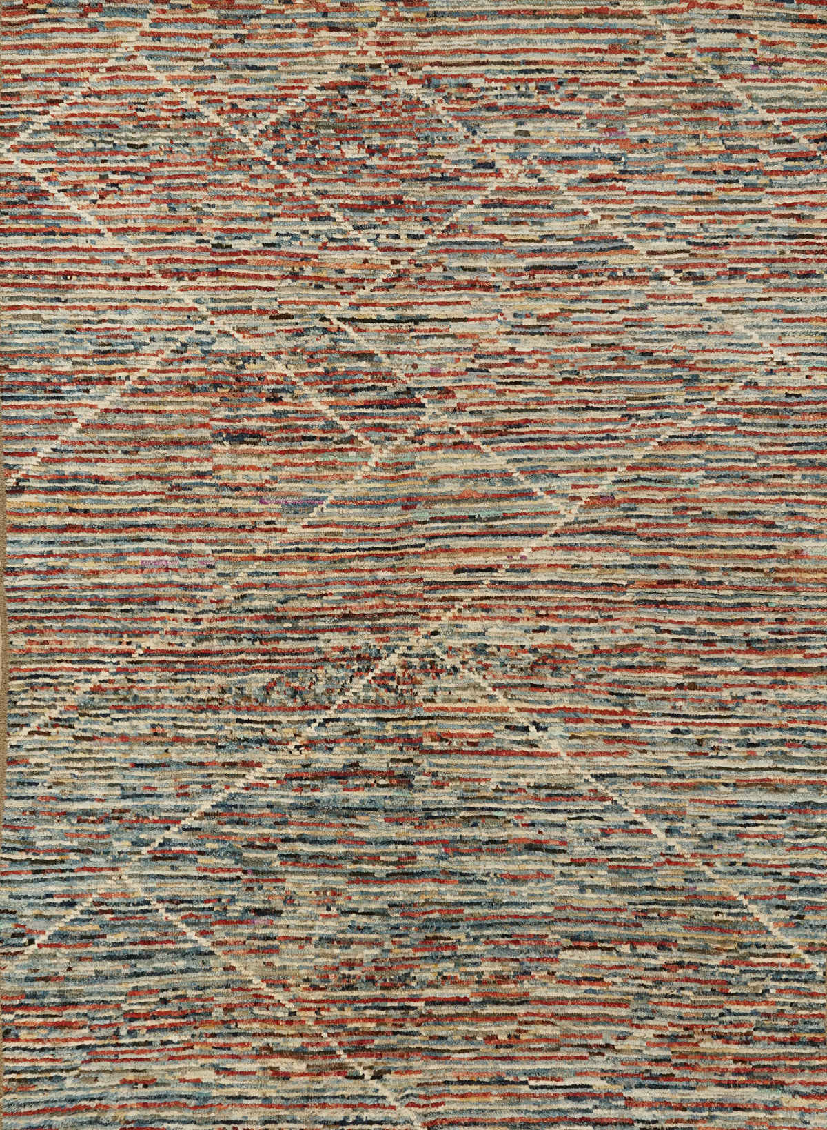 Handmade Afghan Rug — Moroccan 7x10